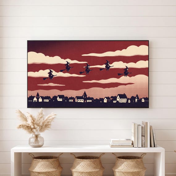 Witch Cottage Samsung Frame TV Art — view 6