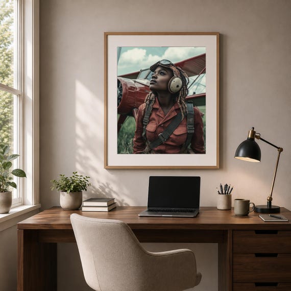 Bessie Coleman Print — view 6