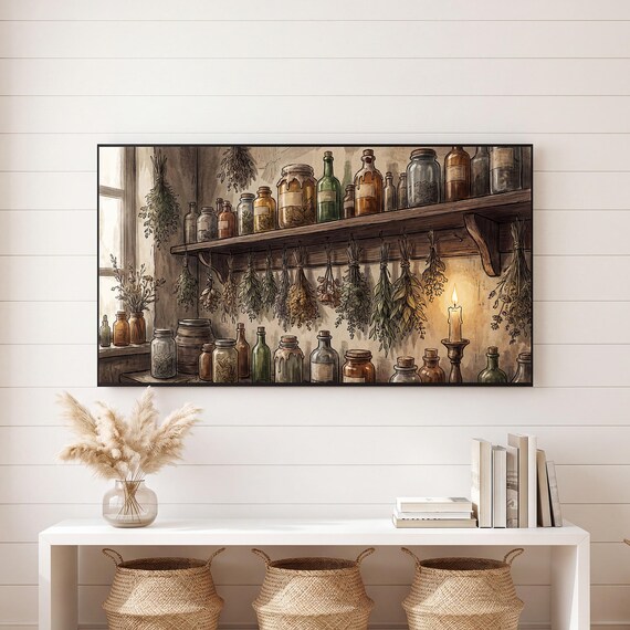 Drying Herbs Samsung Frame TV Art — view 6