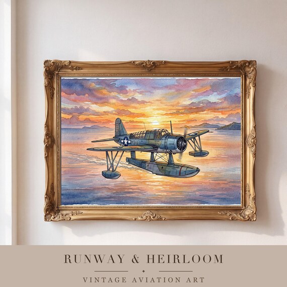 OS2U Kingfisher Watercolor Print — view 4