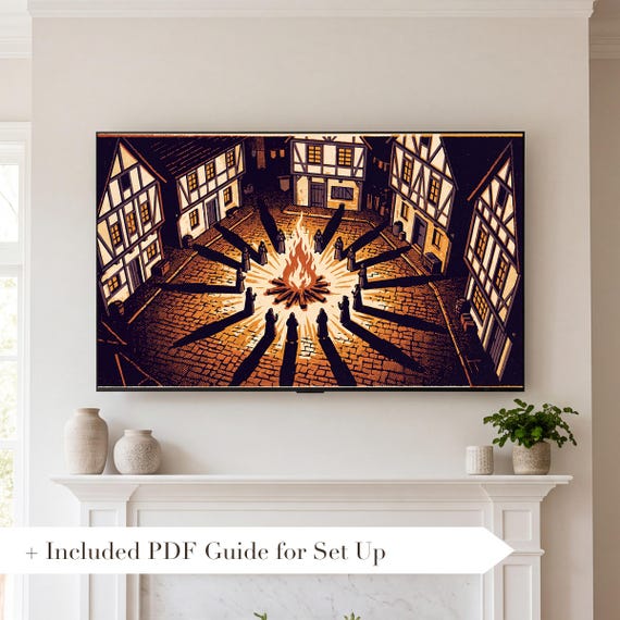 Graveyard Hill Samsung Frame TV Art — view 2