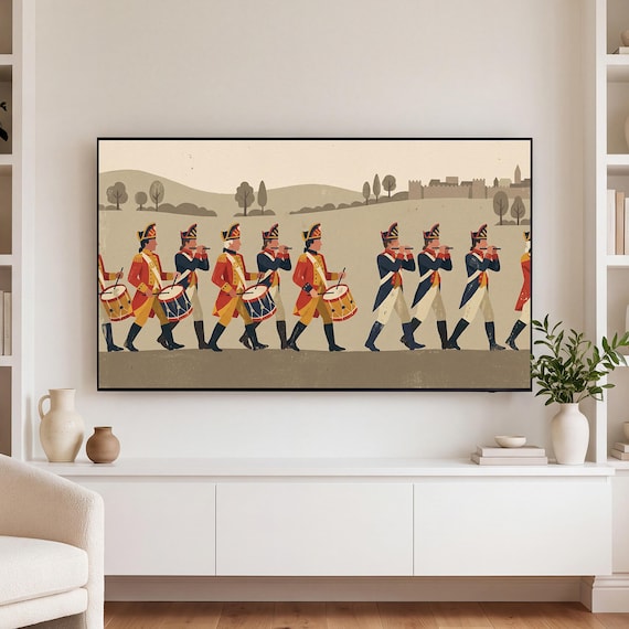 Drummers and Fifers Samsung Frame TV Art — view 3