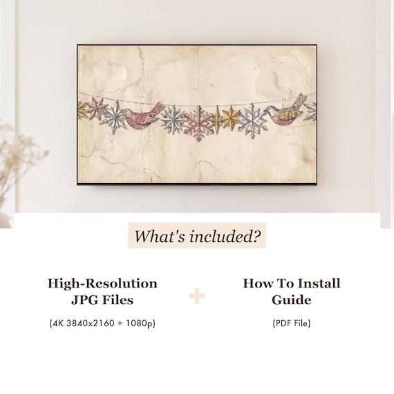 Victorian Scrap Work Samsung Frame TV Art — view 4