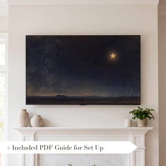 Christmas Star Samsung Frame TV Art Bundle of 6 — view 2