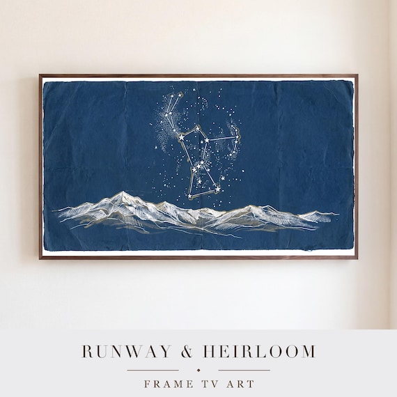 Orion Star Chart Samsung Frame TV Art — view 5