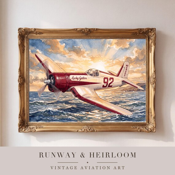 F4U Corsair Air Racer Print — view 4