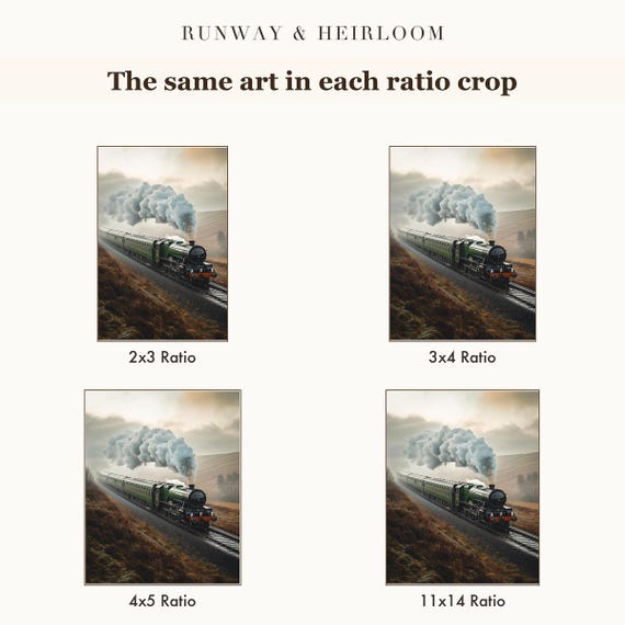 Flying Scotsman Wall Art — view 6