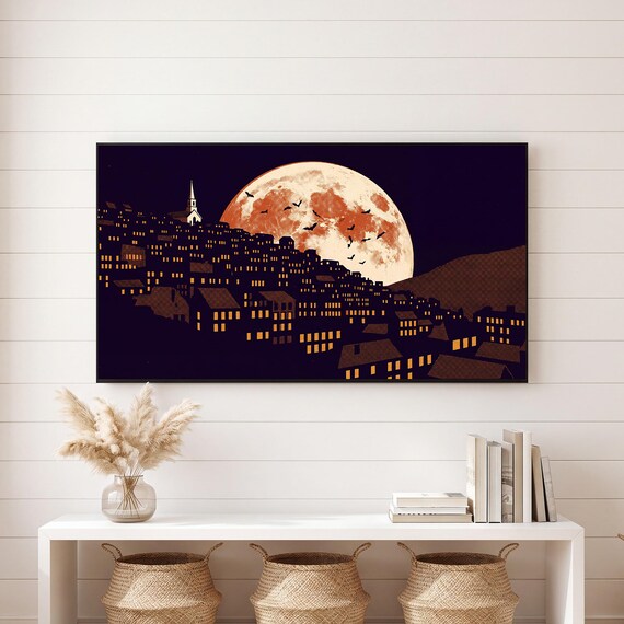 Covered Bridge Samsung Frame TV Art — view 6