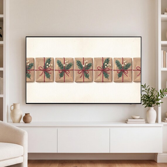 Pine and Parcels Samsung Frame TV Art — view 3
