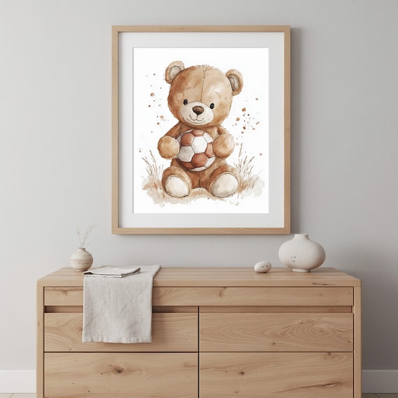 Teddy Bear Nursery Wall Art