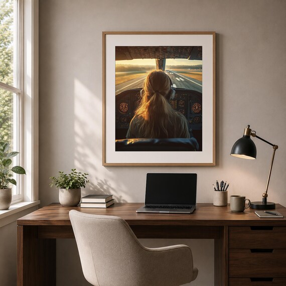 Female Pilot Print — view 6