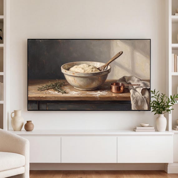 Bowl of Dough Samsung Frame TV Art — view 3