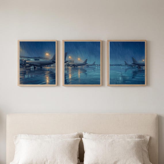 Rain Ramp Triptych Set of 3 — view 2