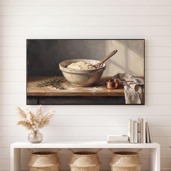 Bowl of Dough Samsung Frame TV Art — view 6