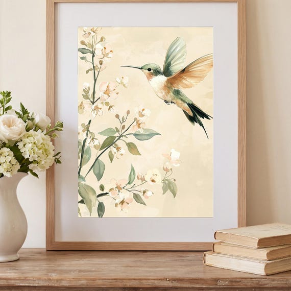 Hummingbird Wall Art — view 2