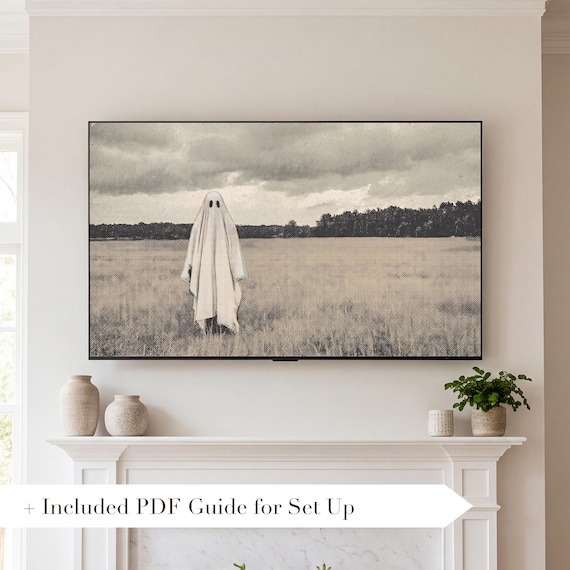 Neutral Halloween Samsung Frame TV Art Bundle of 6 (4K Digital Download) — view 2