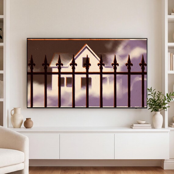 Haunted Attic Samsung Frame TV Art — view 3