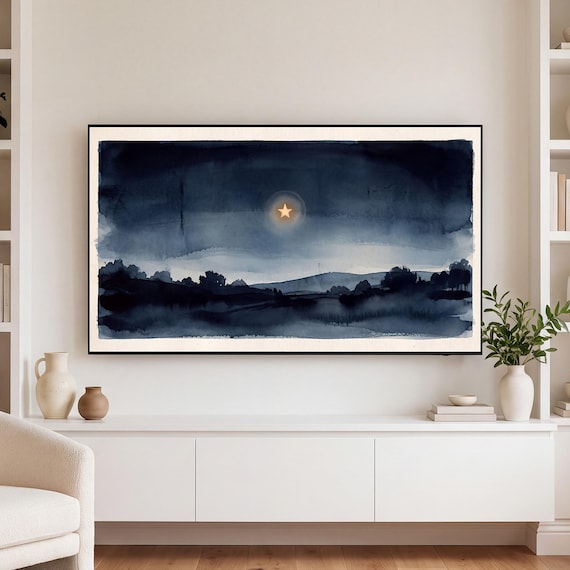 Star Over the Hills Samsung Frame TV Art — view 3