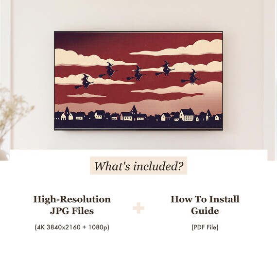 Witch Cottage Samsung Frame TV Art — view 4