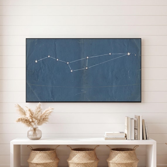 Ursa Major Star Chart Samsung Frame TV Art — view 6