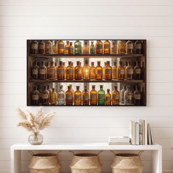 Amber Bottles Samsung Frame TV Art — view 6