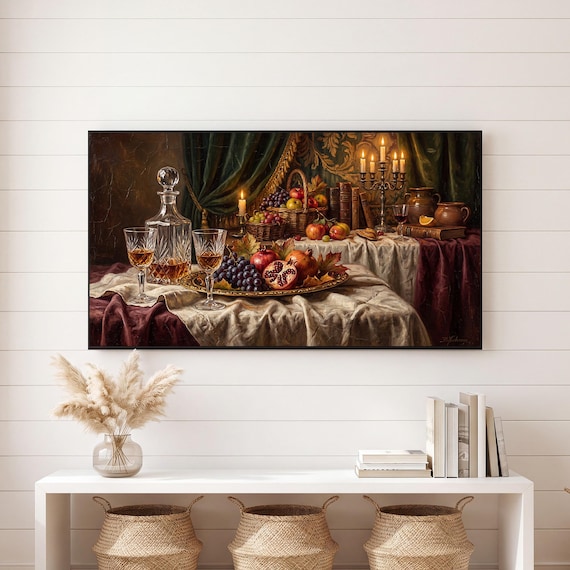 Crystal and Decanter Samsung Frame TV Art — view 6