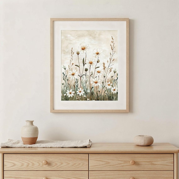 Daisy Nursery Wall Art