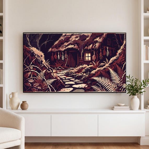 Cauldron Samsung Frame TV Art — view 3