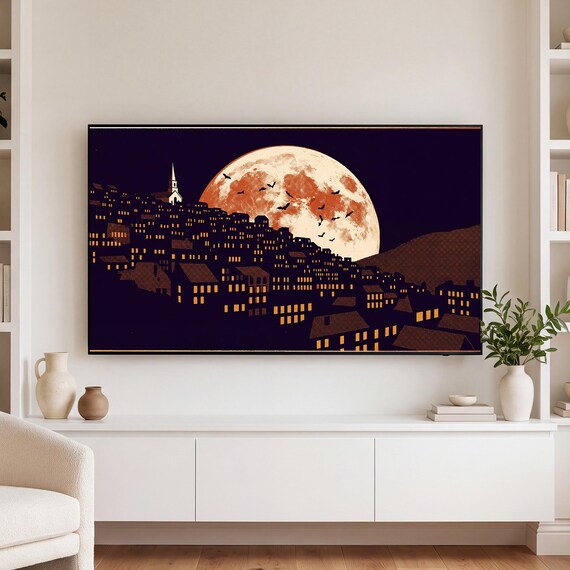 Covered Bridge Samsung Frame TV Art — view 3