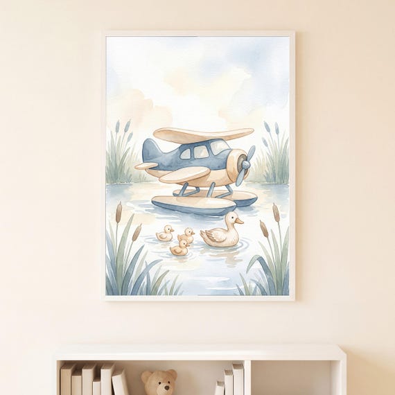 Duck Pond Floatplane Print โ view 5