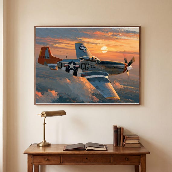 P-51 Mustang Wall Art Printable — view 5