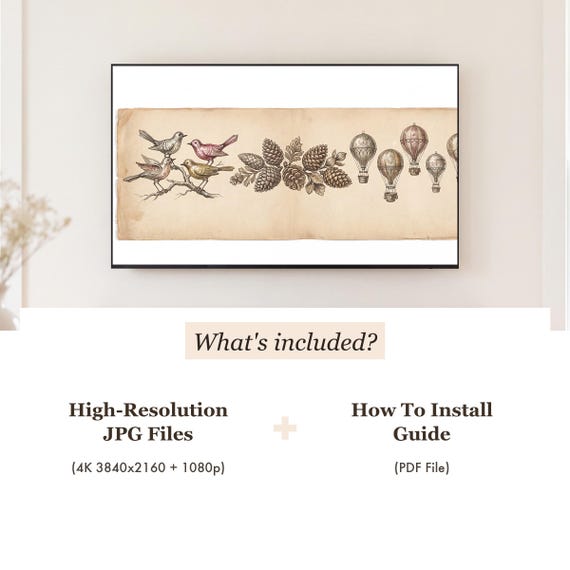 Figural Glass Ornaments Samsung Frame TV Art — view 4