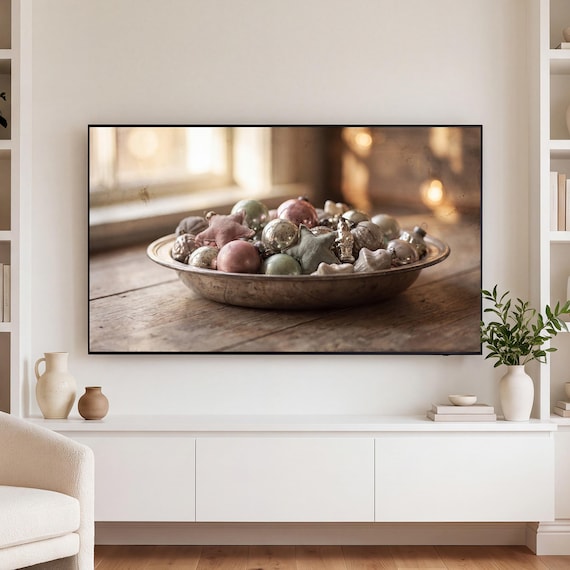Bowl of Ornaments Samsung Frame TV Art — view 3