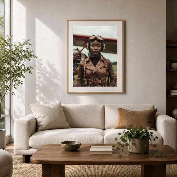 Bessie Coleman Wall Art — view 2