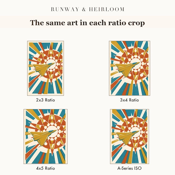 Atomic Sunburst Print — view 6