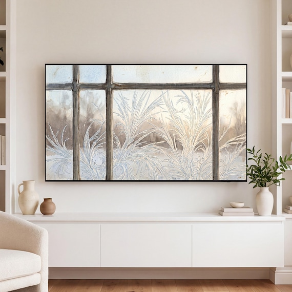 Frost Window Samsung Frame TV Art Bundle of 6 — view 3
