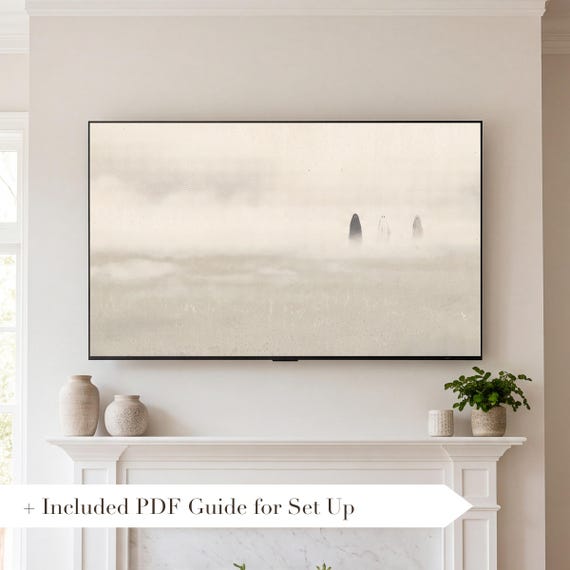 Misted Meadow Samsung Frame TV Art — view 2