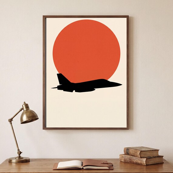 Jet and Sun Print — view 2