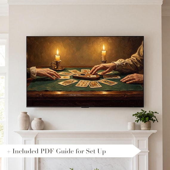 Seance Table Samsung Frame TV Art — view 2