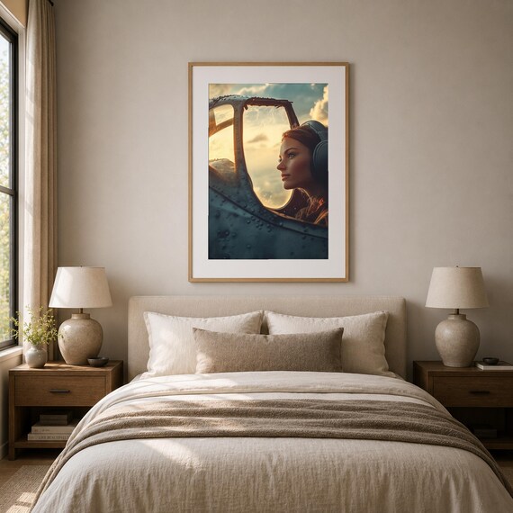 Women in Aviation Wall Art — view 3