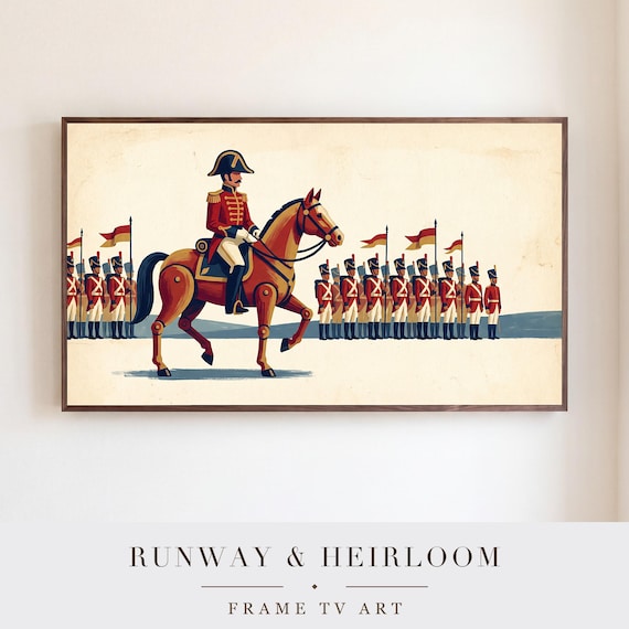 Mounted Officer Samsung Frame TV Art — view 5