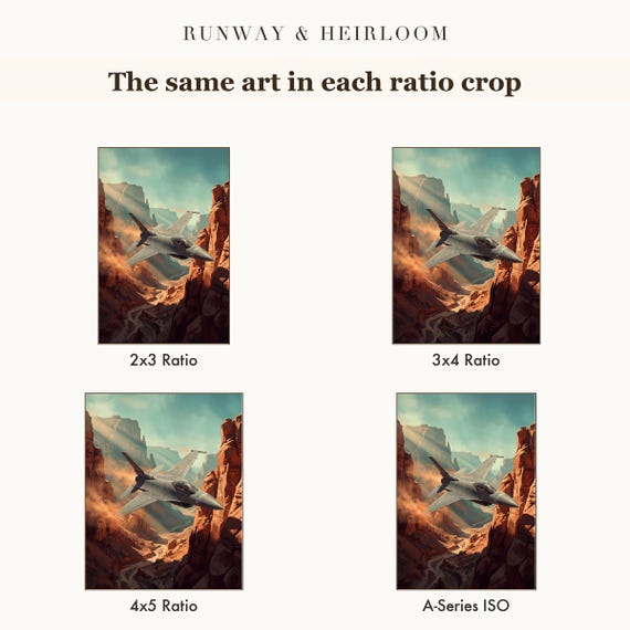 Canyon Run Print — view 6