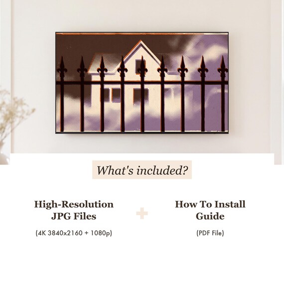 Haunted Attic Samsung Frame TV Art — view 4