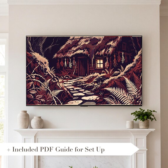 Cauldron Samsung Frame TV Art — view 2