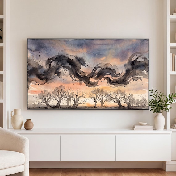 Murmuration Samsung Frame TV Art Bundle of 6 — view 3