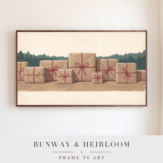 Christmas Presents Samsung Frame TV Art Bundle of 6 — view 5
