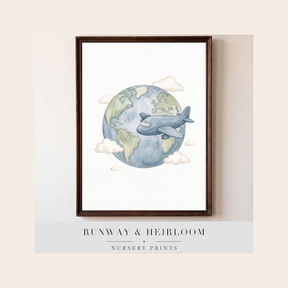 Little World Flyer Print