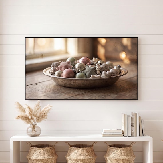 Bowl of Ornaments Samsung Frame TV Art — view 6