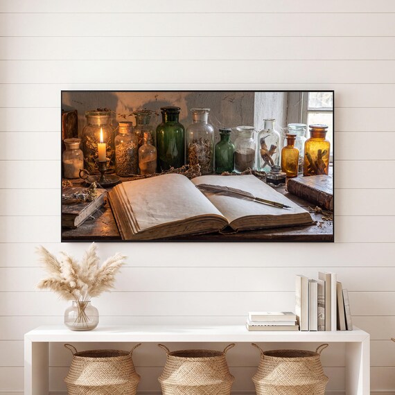Ledger and Quill Samsung Frame TV Art — view 6