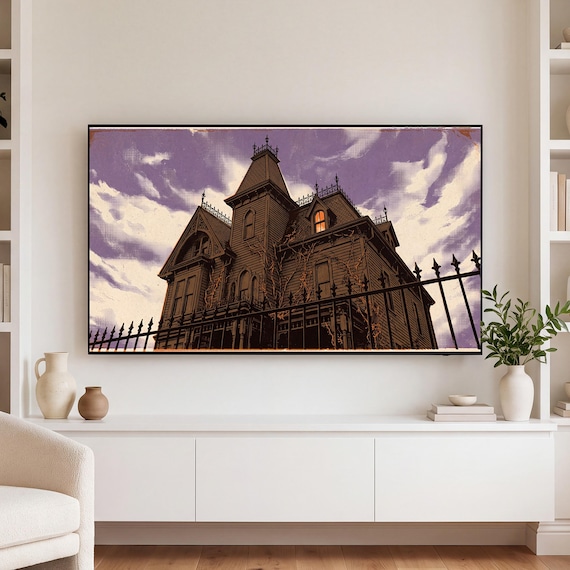 Haunted House Samsung Frame TV Art Bundle of 6 (4K Digital Download) — view 3
